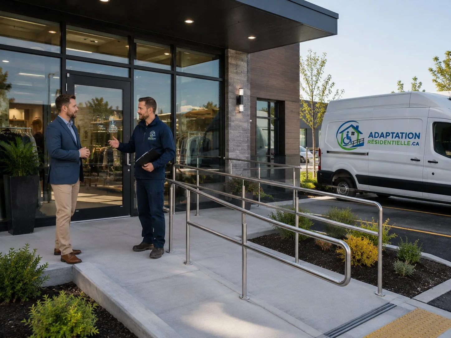 Aménagement intérieur accessible